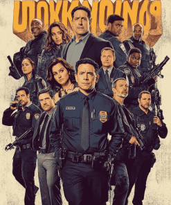 Bustling Brooklyn 99 Series Diamond Painting