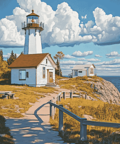 Cabot Head Lighthouse Beacons Diamond Painting