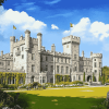 Cabra Castle Ireland Historic Sight Diamond Painting