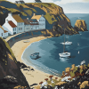 Cadgwith Cove Scenic Diamond Painting