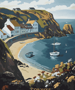 Cadgwith Cove Scenic Diamond Painting