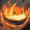 Calcifer Anime Adventures Diamond Painting