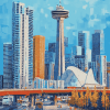 Calgary Cityscape Diamond Painting