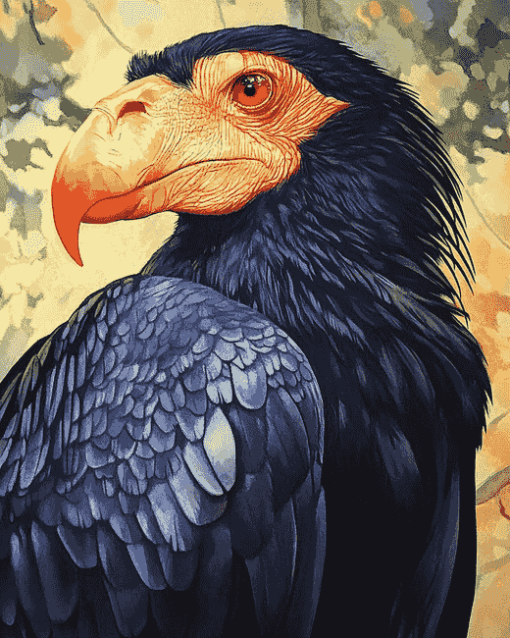 California Condor Bird Diamond Painting