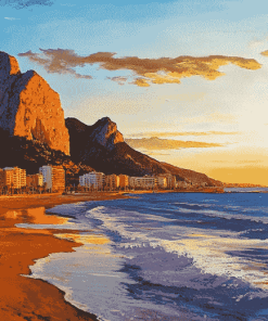 Calpe Seascape Diamond Painting