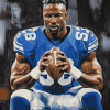 Calvin Johnson Fame Diamond Painting