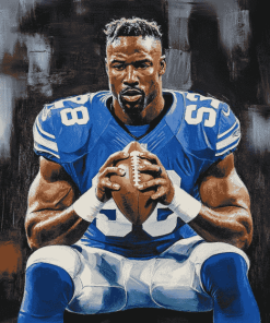 Calvin Johnson Fame Diamond Painting