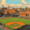 Camden Yards Stunning Stadium Diamond Painting