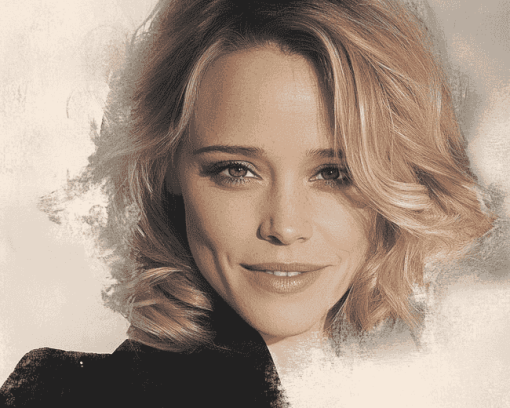 Canadian Icon Rachel McAdams Diamond Painting