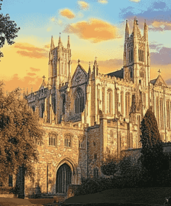 Canterbury Cathedral England Diamond Painting