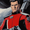 Captain Scarlet Characters Diamond Painting