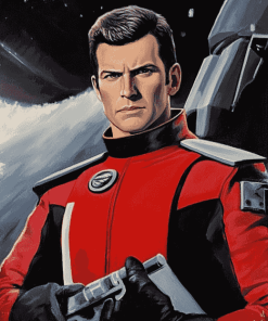 Captain Scarlet Characters Diamond Painting