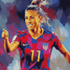 Carli Lloyd Sports Star Diamond Painting