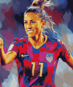 Carli Lloyd Sports Star Diamond Painting