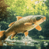 Carp Fishing Serenity Diamond Painting