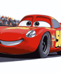 Cartoon Cars Racing Diamond Painting