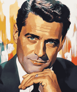 Cary Grant Celebrity Icon Diamond Painting