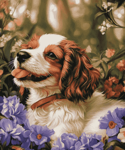 Cavachon Puppy Diamond Painting