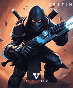 Cayde 6 Destiny Online Game Diamond Painting