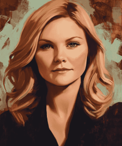 Celebrity Kirsten Dunst Diamond Painting