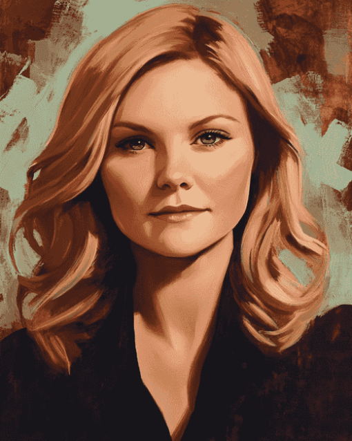 Celebrity Kirsten Dunst Diamond Painting