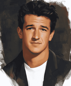 Celebrity Miles Teller Diamond Painting