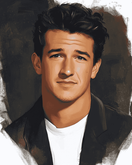 Celebrity Miles Teller Diamond Painting