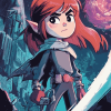 Celeste Video Game Diamond Painting