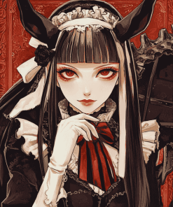 Celestia Ludenberg Anime Diamond Painting