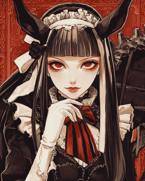 Celestia Ludenberg Anime Diamond Painting