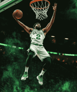 Celtics Jaylen Brown Basketballer Diamond Painting