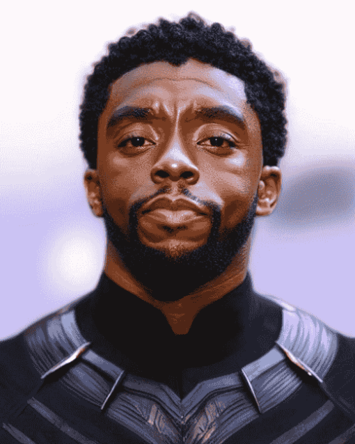 Chadwick Boseman Films Diamond Painting