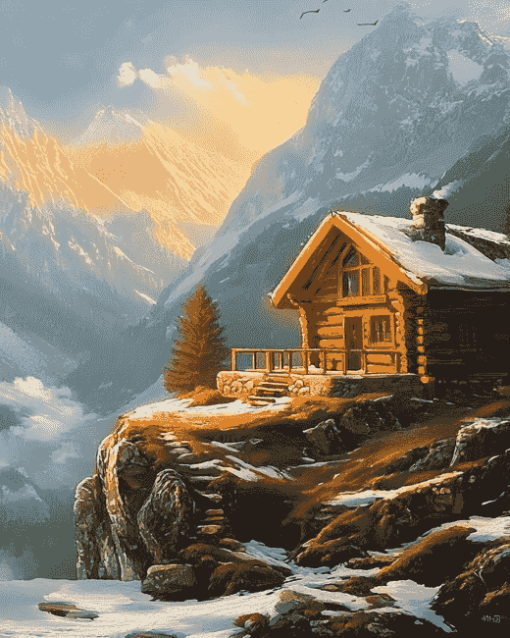 Chalet Retreat Diamond Painting