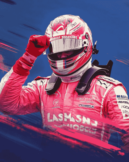 Champion Racer Lance Stroll Diamond Painting