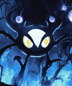 Chandelure Anime Art Diamond Painting