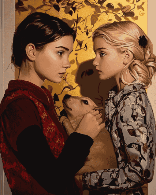 Characters of Ginny and Georgia Diamond Painting