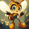 Charmy Bee Sonic Diamond Painting