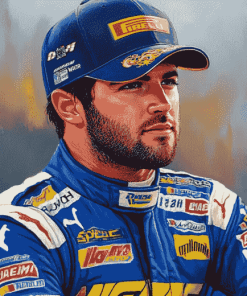 Chase Elliott Famous Racer Diamond Painting