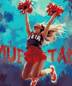 Cheerleader Quotes Diamond Painting