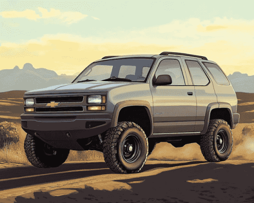 Chevrolet Tracker Concept Diamond Painting