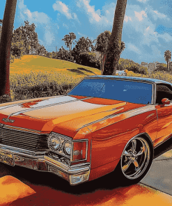 Chevy Monte Carlo Engines Diamond Painting