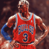 Chicago Bulls Star Dennis Rodman Diamond Painting