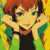 Chie Persona 4 Anime Diamond Painting