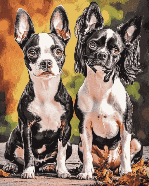 Chinese Crested Puppy Diamond Painting