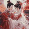 Chinese Lovers Diamond Painting