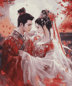 Chinese Lovers Diamond Painting