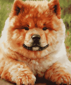 Chow Chow Dog Diamond Painting