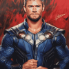 Chris Hemsworth Celebrity Diamond Painting