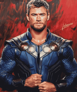 Chris Hemsworth Celebrity Diamond Painting