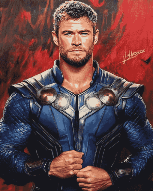 Chris Hemsworth Celebrity Diamond Painting